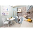 Фасад для кухонного ящика Томари 79.7x12.5 см Delinia ID МДФ цвет голубой