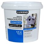 Эмаль Luxens акриловая полуматовая цвет нежно-голубой 0.9 кг
