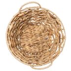 Корзина для хранения 20x23x20 см водяной гиацинт коричневый