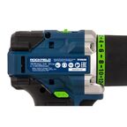 Дрель-шуруповерт аккумуляторная ударная бесщеточная Rockfield RF2062BK, 20 В Li-ion 2x2 Ач