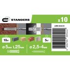 Дюбель универсальный Standers PDU N 5x25 мм нейлон 10 шт.