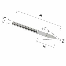Гравер DJTOL AJ3.3008 прямой конусный (по дереву, композиту (АКП), пластику)