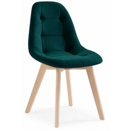 Деревянный стул Woodville Filip green / wood 15100