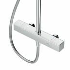 Душевая система AM.PM Flash F079SQ400 с термостатом 3 режима цвет хром
