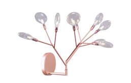 Бра Crystallux EVITA EVITA AP9 COPPER/TRANSPARENT