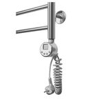 Полотенцесушитель электрический Domoterm Медея П8 400x800 ER хром