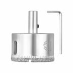 Коронка по стеклу и керамике VertexTools 50X55 с центрирующим сверлом CRv