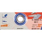 Диск зачистной по металлу тип 27 Dexter 230x22.2x6 мм
