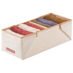 Ящик с отделениями Casy Home For Professionals 50x22x18см, молочный