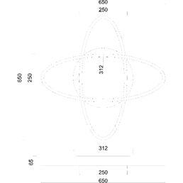 Потолочная люстра Arte Lamp A2049PL-56WH
