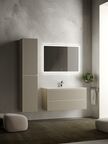 Тумба с раковиной Sancos Snob R SNR100CE 100 см подвесная, Beige Soft