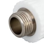 Муфта комбинированная РВК 1/2"x20 мм НР ВП полипропилен 020402