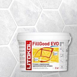 Полиуретановый состав для затирки швов LITOKOL FillGood EVO F.100 BIANCO ASSOLUTO 496280002