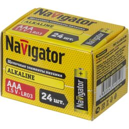Элемент питания Navigator 14 059 NBT-NPE-LR03-BOX24 14059