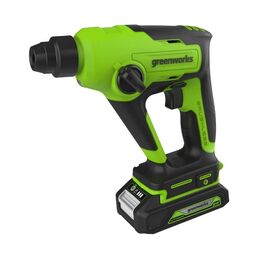 Аккумуляторный бесщеточный перфоратор GreenWorks GD24SDS1K2 3803107UA