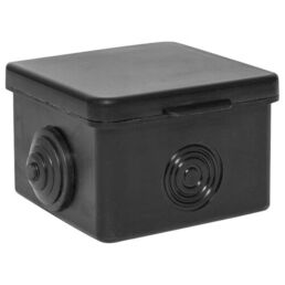 Коробка распаячная КМР-030-036 65х65х50 4 мембранных ввода чёрная EKF