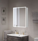 Зеркальный шкаф с подсветкой BelBagno 60x80 SPC-GRT-600/800-1A-LED-TCH белый