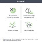 Угол для кухонного шкафа Дуб комано 4x76.5 см ЛДСП цвет бежевый