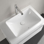 Раковина накладная Villeroy&Boch Venticello 55 см 411355R1 альпийский белый