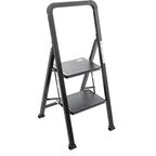 Стремянка стальная Zalger 2 ступени, максимальная нагрузка 150 кг