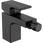 Смеситель для биде Hansgrohe Vernis Blend 71211670 со сливным гарнитуром матовый черный