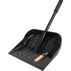 Лопата для уборки снега Amigo 46x150 см пластик с черенком