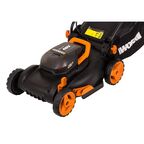 Газонокосилка аккумуляторная Worx WP771E 40 В 40 см 2x4 Ач АКБ и ЗУ входит в комплект