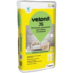 Шпаклёвка полимерная финишная Vetonit JS+ 20 кг