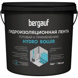 Гидроизоляционная лента жидкая Bergauf Hydro Roller 4 кг