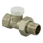 Клапан запорный 1/2 НР(ш) х 1/2 ВР(г) для радиатора (CARSVL12/02010201/98975)
