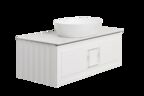 Столешница La Fenice Granite Gray Structural FNC-03-PL01-100 100см, белая
