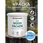 Краска по дереву для наружных и внутренних работ без запаха ProfiPaints ECO WOOD FACADE 9л , RAL-5015