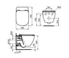 Готовое решение Ideal Standard T386801 ProSys 3в1 + Tesi