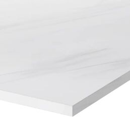 Столешница Неопалитано 120x80x2 см искусственный камень цвет белый