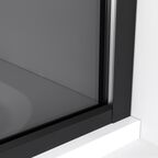 Душевая перегородка Walk In Niagara Nova 90x200  NG-689-90TBLACK стекло тонированное, профиль черный матовый
