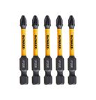 Бита DEWALT PZ2, 57 мм, HEX, 5 шт. (DT7391T-QZ)