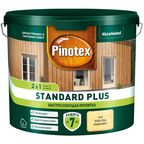 Антисептик Pinotex Standard Plus полуматовый прозрачный 2.5 л