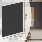 Фасад для кухонного шкафа София грей 59.7x76.5 см Delinia ID ЛДСП цвет серый