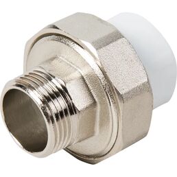 Муфта разъемная РВК 3/4"x25 мм НР полипропилен 020570