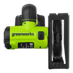 Шлифмашина угловая аккумуляторная Greenworks GD24UCS 24В Li-Ion d76 мм без АКБ и ЗУ (3402007)
