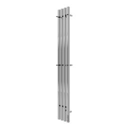 Полотенцесушитель электрический Terminus Quatro 1600х210 хром