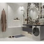 Плитка настенная Керамин Салерно 7Д тип 1 60x30 см 1.98 м² матовая цвет серый