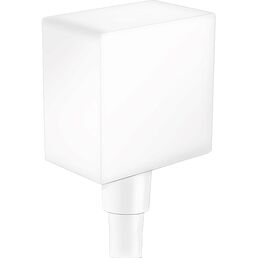 Шланговое подключение Hansgrohe FixFit Square 26455700 белый матовый