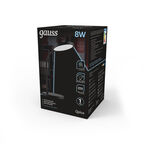 Светильник настольный Gauss Qplus GTL503 8W 500lm 4000K 170-265V черный диммируемый USB LED