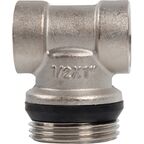 Тройник переходной Valtec 1"x1/2"x1/2" ВР-НР латунь VTC.530.N.060404