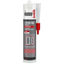 Герметик акриловый Kudo паропроницаемый шовный наружный белый 280 мл