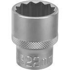 Торцевая головка Stels 13668 1/2 дюйма 22 мм