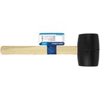 Киянка резиновая черная Vertextools 10-51-450 450 г