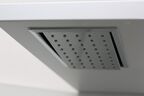 Душевая кабина Ceruttispa 90x90 CHIKA901T без крыши, стекло прозрачное, профиль хром