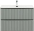 Мебель для ванной комнаты Aquanet Джейн (Flat) 91 см 00335435 подвесная, мисти грин